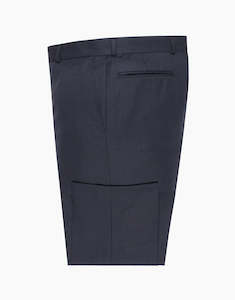 Menswear: Hollywood Navy Birdseye Suit Trouser