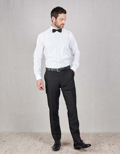 Menswear: Lotus Black Suit Trouser