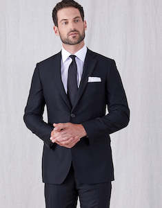 Menswear: Cooper Black Suit Jacket