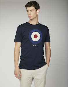 Menswear: Ben Sherman Target Navy T-Shirt