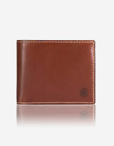 Jekyll & Hide Texas Large Billfold Wallet With Coin Tan