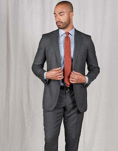 Menswear: Cooper Grey Puppytooth Two Trouser Suit