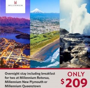 Millennium Bed & Breakfast – 1 Night – 2 people