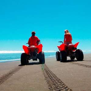 Quadbike Coastal Safari – Auckland (2 hrs) – 1 person