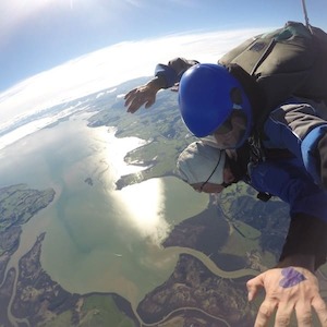 Tandem Skydive – Auckland – 16,000 ft Jump – 1 person