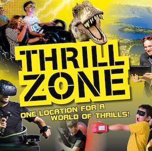 Thrillzone 1 Hour Pass – Auckland – 1 person