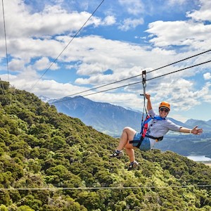 Zipline Kaikoura and Native Forest Trail Kaikoura – 1 Child