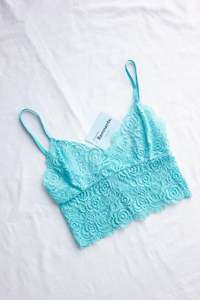 Aqua Lace Cami (XS)