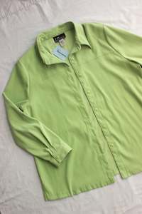 Clothing: Green Over-shirt (XL)