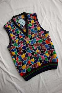 Clothing: Tiled Knit Vest - (S/M)