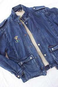 Clothing: Denim Omlypics Jacket