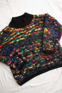 Clothing: Vintage Colourful Knit - (L/XL)