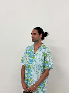 Clothing: Tom Shirt - Green Floral