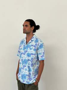 Clothing: Tom Shirt - Blue Floral