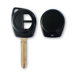 Internet only: Suzuki 2 Button Integrated Key Shell (Aftermarket)