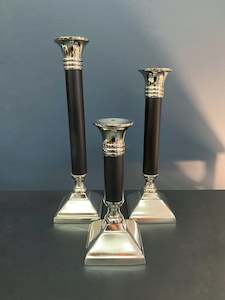 Administrative: ALUMINIUM CANDLE STICKS