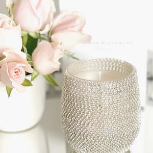 SILVER BLING SCENTED CANDLE - SMALL