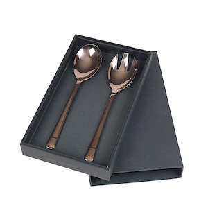 BROSTE 'ESPRESSO' LARGE SALAD SERVERS