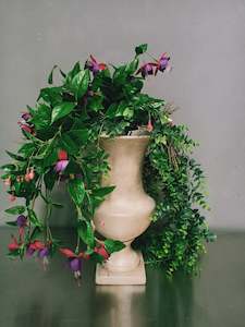 HAND-PAINTED CLASSICAL VASE