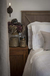 Administrative: LANTERN WHITE BEDCOVER SET - MADE IN PORTUGAL