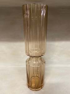 BROSTE TALL HYACINTH VASE - INDIAN TAN