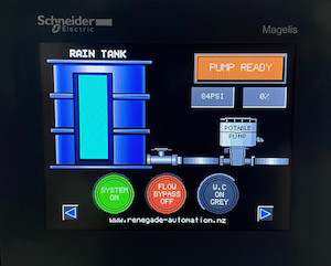 Colour HMI Screen + Programming Renegade Automation