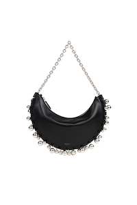 ALAIA Paris "Half Moon with Bells" Bag (Purchase in store only)