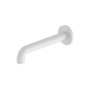 Mecca Basin/bath Spout Only 120/160/185/230/260mm Matte White