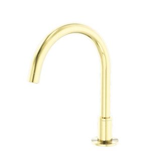 Kara Hob Mount Bath Spout Only G1/2 Female Inlet Brushed Gold (nr211703bbg)