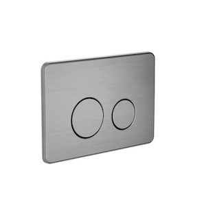 In Wall Toilet Push Plate Graphite (nrpl001gr)