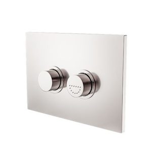 Raised Disabled Care Pneumatic Flush Buttons Plate DDA Compliant Brushed Nickel …