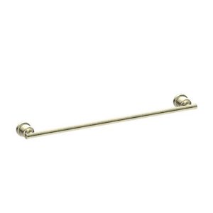 York Single Towel Rail 600mm Aged Brass (nr6924ab)