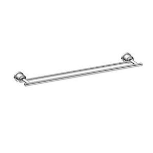 York Double Towel Rail 600mm Chrome (nr6924dch)