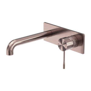 Opal Wall Basin/bath Mixer 120/160/185/230/260mm Brushed Bronze