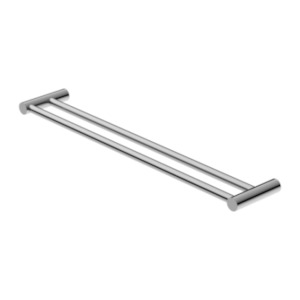 New Mecca Double Towel Rail 600/800mm Chrome