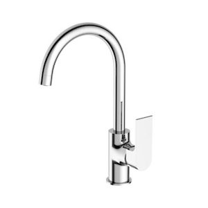 Bianca Kitchen Mixer Gooseneck Spout Chrome (nr321506ch)