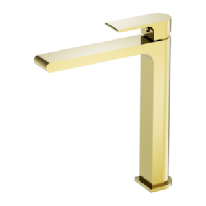 Bianca Tall Basin Mixer Brushed Gold (nr321501abg)