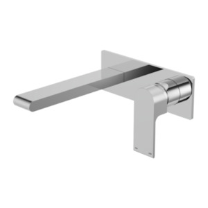 Bianca Wall Basin/bath Mixer 187/230mm Chrome