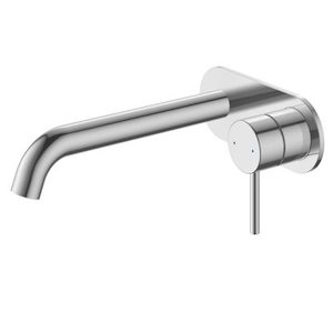 Minimalist MK2 Wall Mounted Mixer with Spout