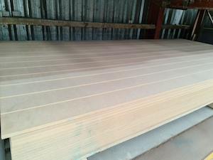 MDF 2440x1200x9mm Grooved Utility Grade