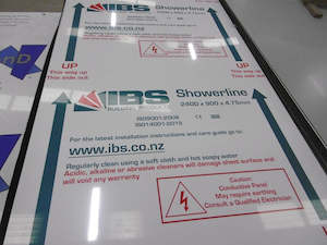 Board: IBS Showerline ACP 2400x900x4.75mm