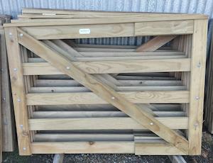 Topuni Wooden Gate H3.2 S/L 1.5m