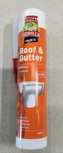 Gorilla Roof & Gutter Silicone Sealant 300ml - Clear