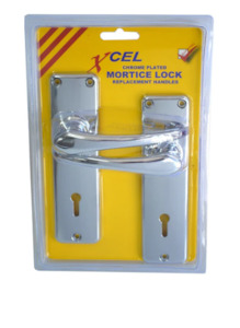 Fixtures Fittings: XCEL Mortice Lock Replacement Handles Pair