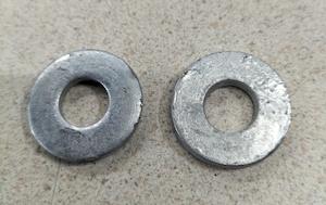 Fasteners: M10 Round Galvanised Washer