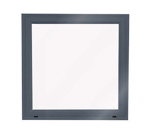 Aluminium Window 800X800 (Single Glazed) - New Denim Blue