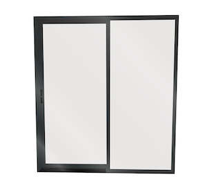 Aluminium Ranch Slider 1800X2000 OPEN L - Grey Friars Single-Glazed Safety Glass