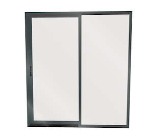 Aluminium Ranch Slider 1800X2000 Open Left - New Denim Blue Single-Glazed Safety Glass