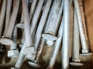 Bolt M10x180 Cuphead Galvanised