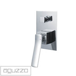 Cortina Wall Mounted Shower Mixer with Diverter - Square - RenovatorSt